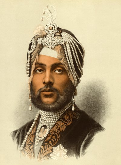 Der Maharadscha Duleep Singh von English School
