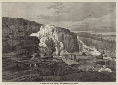 Die Mammoth Hot Springs, Gardiner