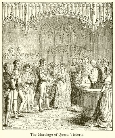 Die Hochzeit von Königin Victoria von English School