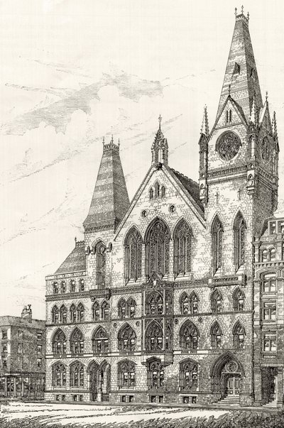Die Memorial Hall, Farringdon Street, aus 