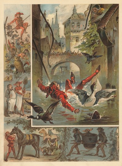 Der fröhliche Narr von English School