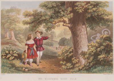 Der Mittsommernachtsspaziergang von English School