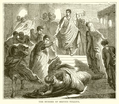 Der Mord an Servius Tullius von English School