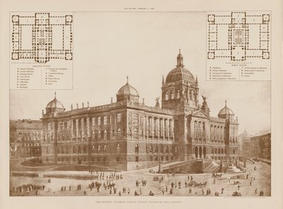 Das National Böhmische Museum, Prag von English School