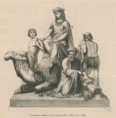 Das Nationaldenkmal für den Prinzgemahl: Afrika von English School