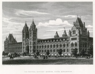 Das Naturhistorische Museum, 1881 von English School