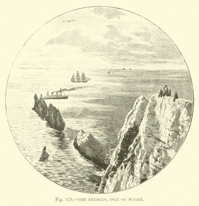 Die Nadeln, Isle of Wight von English School