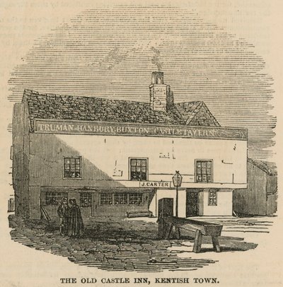 Die Alte Schloss Taverne, Kentish Town, London von English School