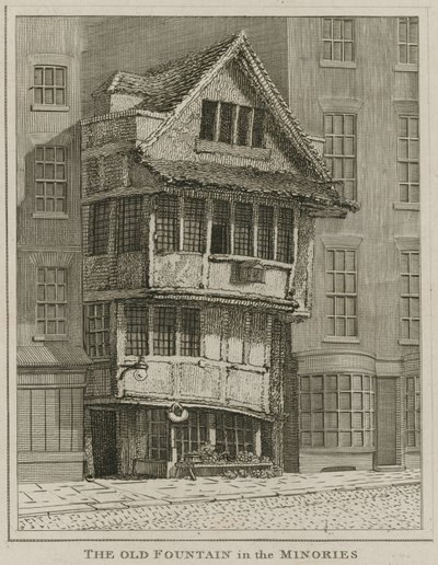 Der Alte Brunnen in den Minories, London von English School