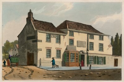 Das alte Pied Bull Inn, Islington von English School
