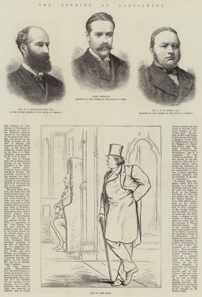 Die Eröffnung des Parlaments von English School