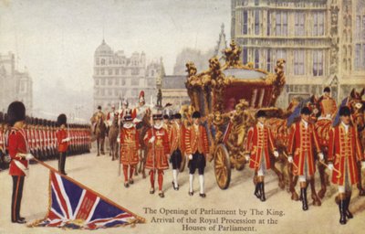 Die Eröffnung des Parlaments durch den König von English School