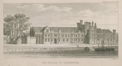 Der Palast von Greenwich von English School