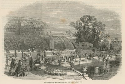 Das Palmenhaus, Kew Gardens, London von English School