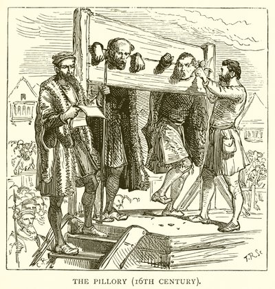 Der Pranger (16. Jahrhundert) von English School