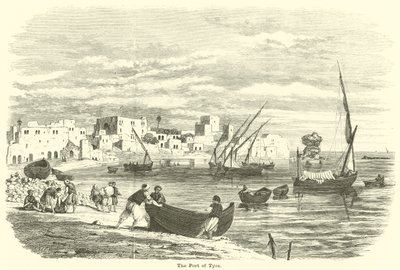 Der Hafen von Tyrus von English School