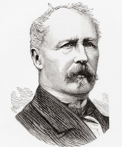 Der Präsident-Marschall Marie Edme Patrice Maurice, 6. Marquis von MacMahon von English School