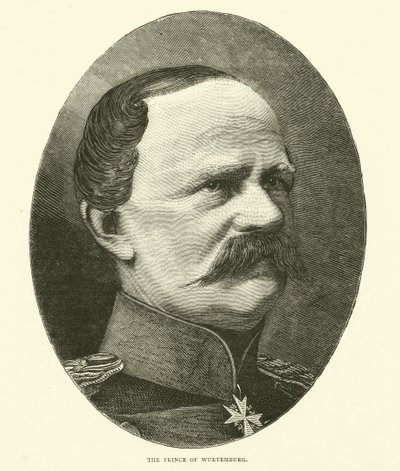 Der Prinz von Württemberg, September 1870 von English School
