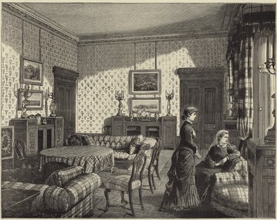 Die Königin in Balmoral von English School