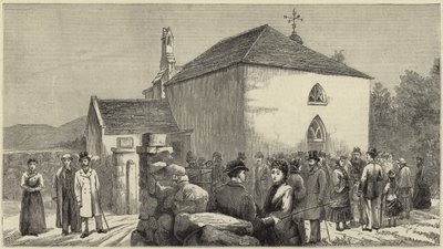 Die Königin in Balmoral von English School