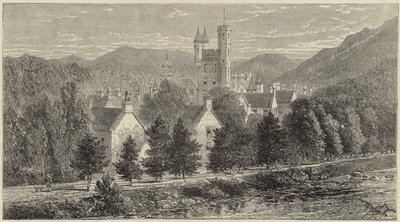 Die Königin in Balmoral von English School