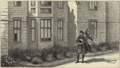 Die Königin in Balmoral von English School