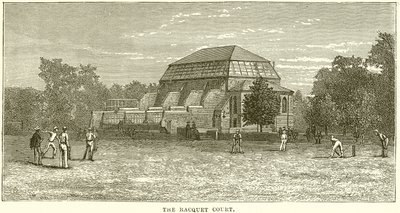 Der Racket Court von English School