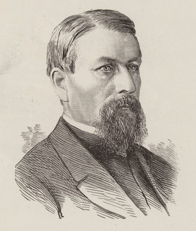 Der Reverend Edward Bradley (Gravur) von English School