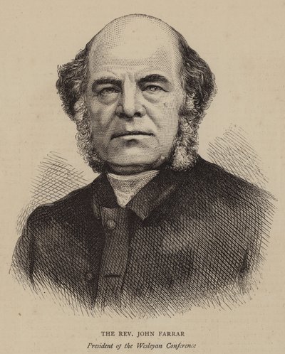 Der Ehrwürdige John Farrar (Gravur) von English School
