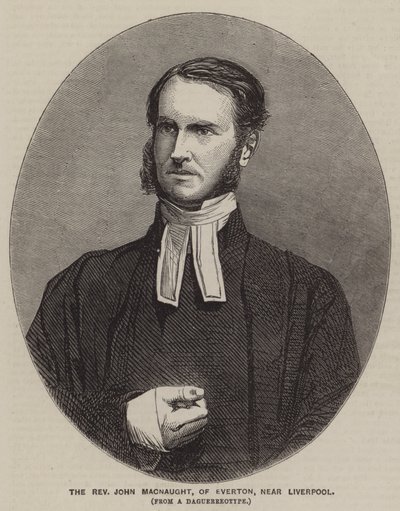 Der ehrwürdige John Macnaught, von Everton, in der Nähe von Liverpool von English School