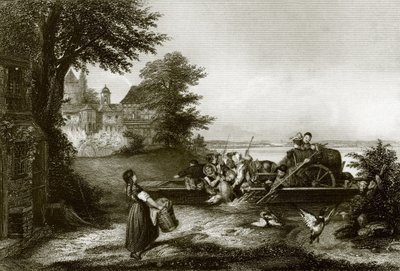 Die Rhein-Fähre von English School