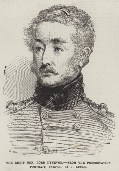 Der ehrenwerte Lord Dynevor (Gravur) von English School
