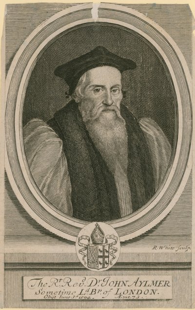 Der Hochwürdige Dr. John Aylmer, ehemaliger Lordbischof von London von English School
