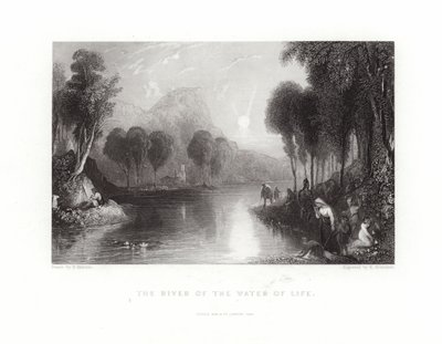 Der Fluss des Wassers des Lebens von English School