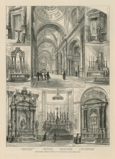 Die römisch-katholische Kirche des Oratoriums von English School