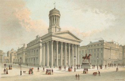 Die Royal Exchange, Queen Street - Glasgow von English School