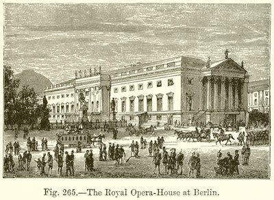 Die Königliche Oper in Berlin von English School