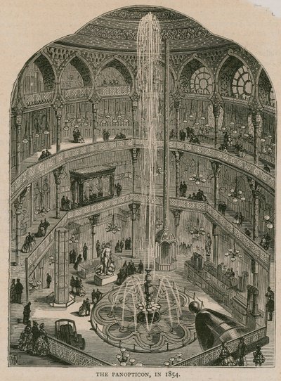 Das Royal Panopticon of Science and Art, Leicester Square, London von English School