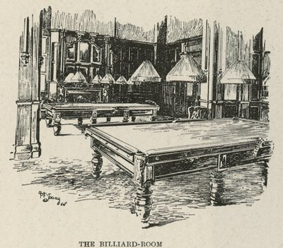 Das Russell Hotel, Russell Square: Der Billardraum von English School