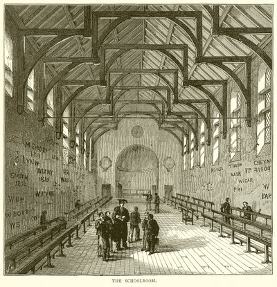 Das Klassenzimmer von English School