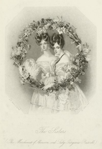 Die Schwestern, die Marchioness von Abercorn und Lady Georgiana Russell von English School