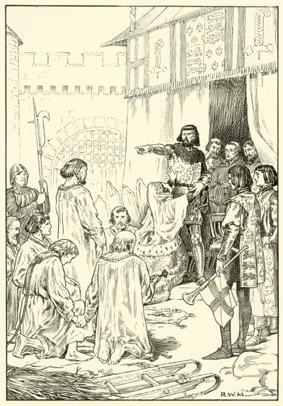 Die sechs Männer von Calais von English School
