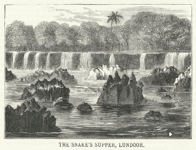 Das Abendessen der Schlange, Lundoor (Stich) von English School