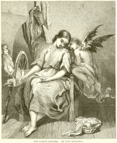 Der Rat der Geister. Von Tony Johannot von English School