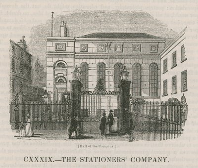 Die Stationers Company: Halle der Gesellschaft von English School