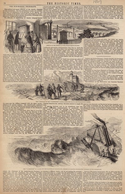 Der Unterwassertelegraph von English School