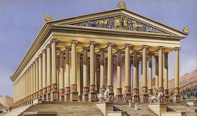 Der Tempel der Artemis von English School