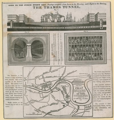 Der Themse-Tunnel von English School