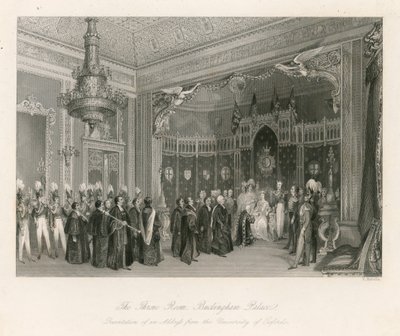 Der Thronsaal, Buckingham Palace von English School