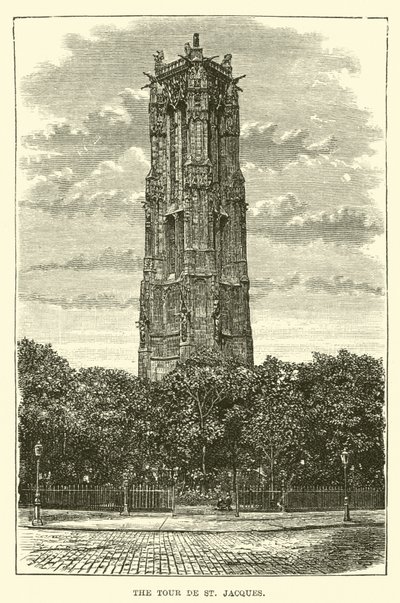 Der Turm von St. Jacques von English School